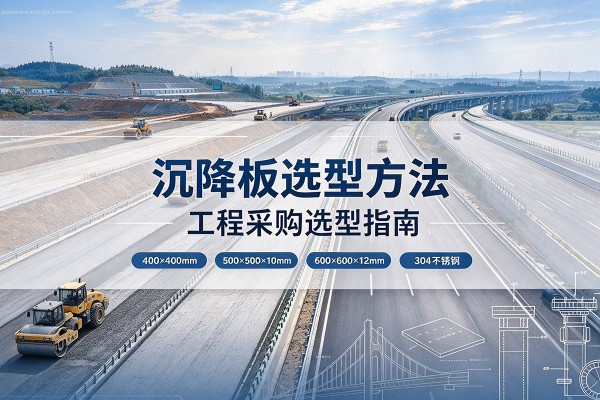 鄂托克旗沉降板选择方法