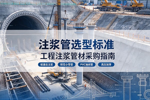 鄂托克旗注浆管选型标准