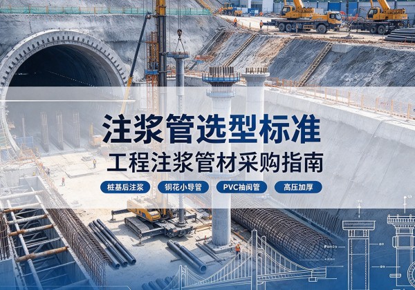 鄂托克旗注浆管选型标准